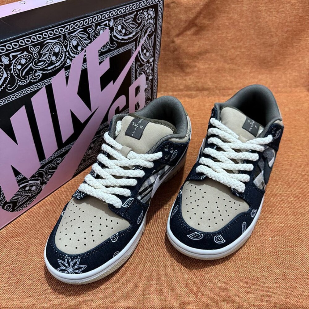 Nike Sb Dunk Low Prm Qs Travis Scott Special Box Fashion Shoes